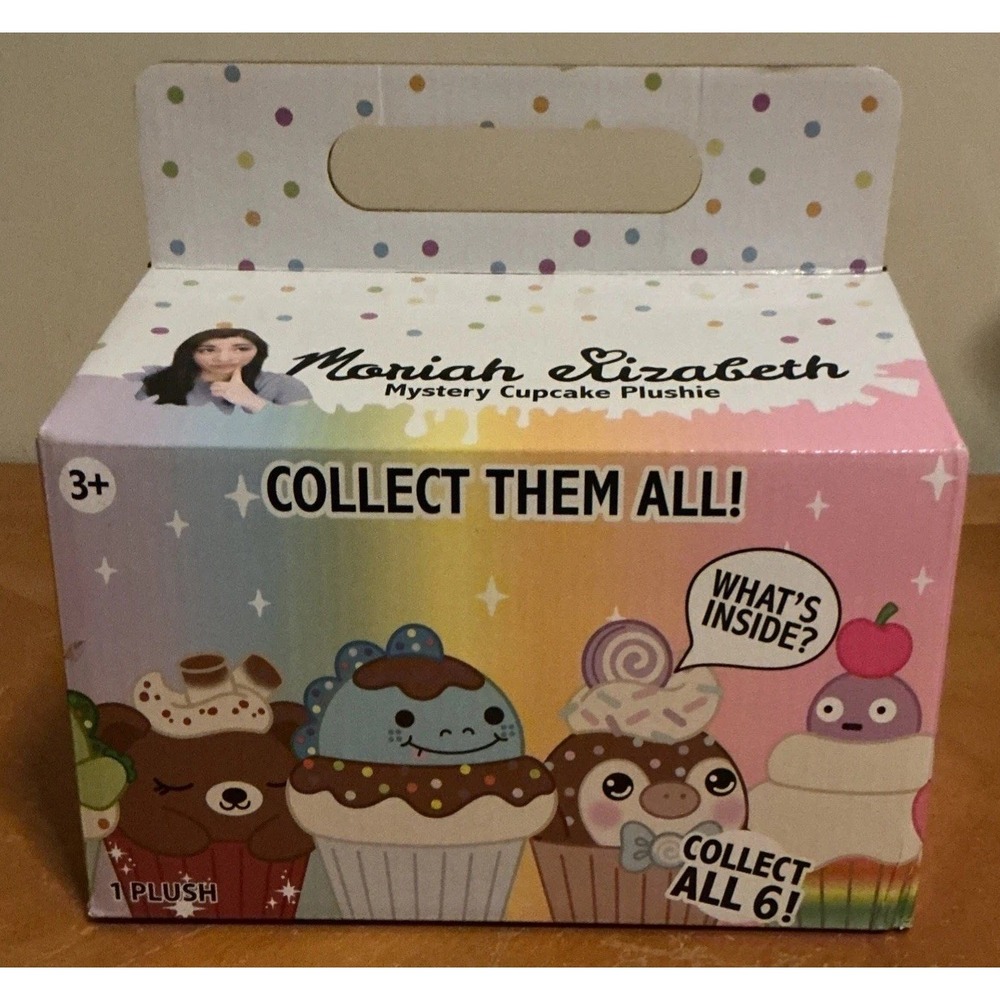 Moriah‎ Elizabeth Cupcake Plushie 2.5-Inch  Pack [1 RANDOM Figure]